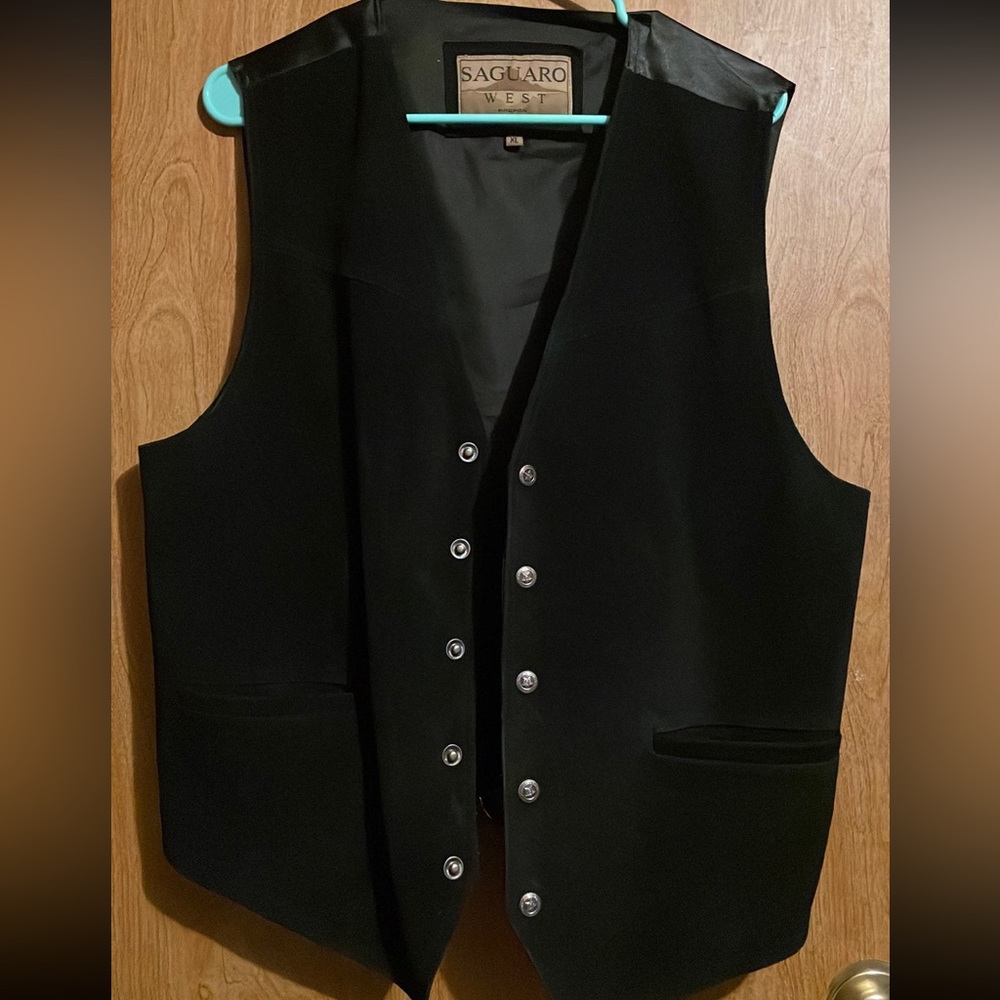 Saguaro West leather vest